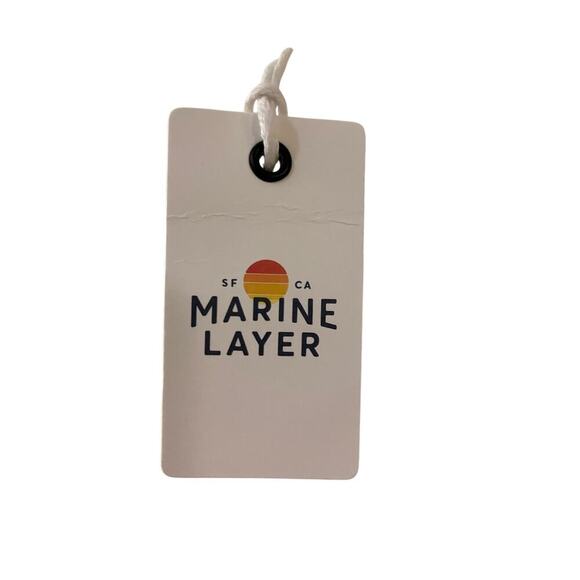 NWT Marine Layer Terry Out Tank Cloud Dancer Swim Cover Retail $68 Size Small - Picture 6 of 8